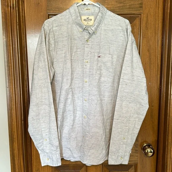 Stretch Button Down - Picture 1 of 3